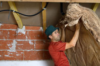 Salmonhutch tapered roof insulation